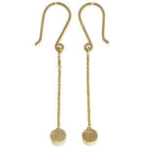 LuxUness Unoaerre K18YG Earrings Metal Earrings